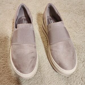 Gray Slip-On Sneakers